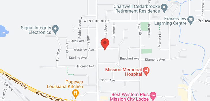 map of 32036 WESTVIEW AVENUE